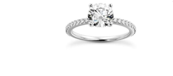 Classic Diamond Engagement Ring image 1