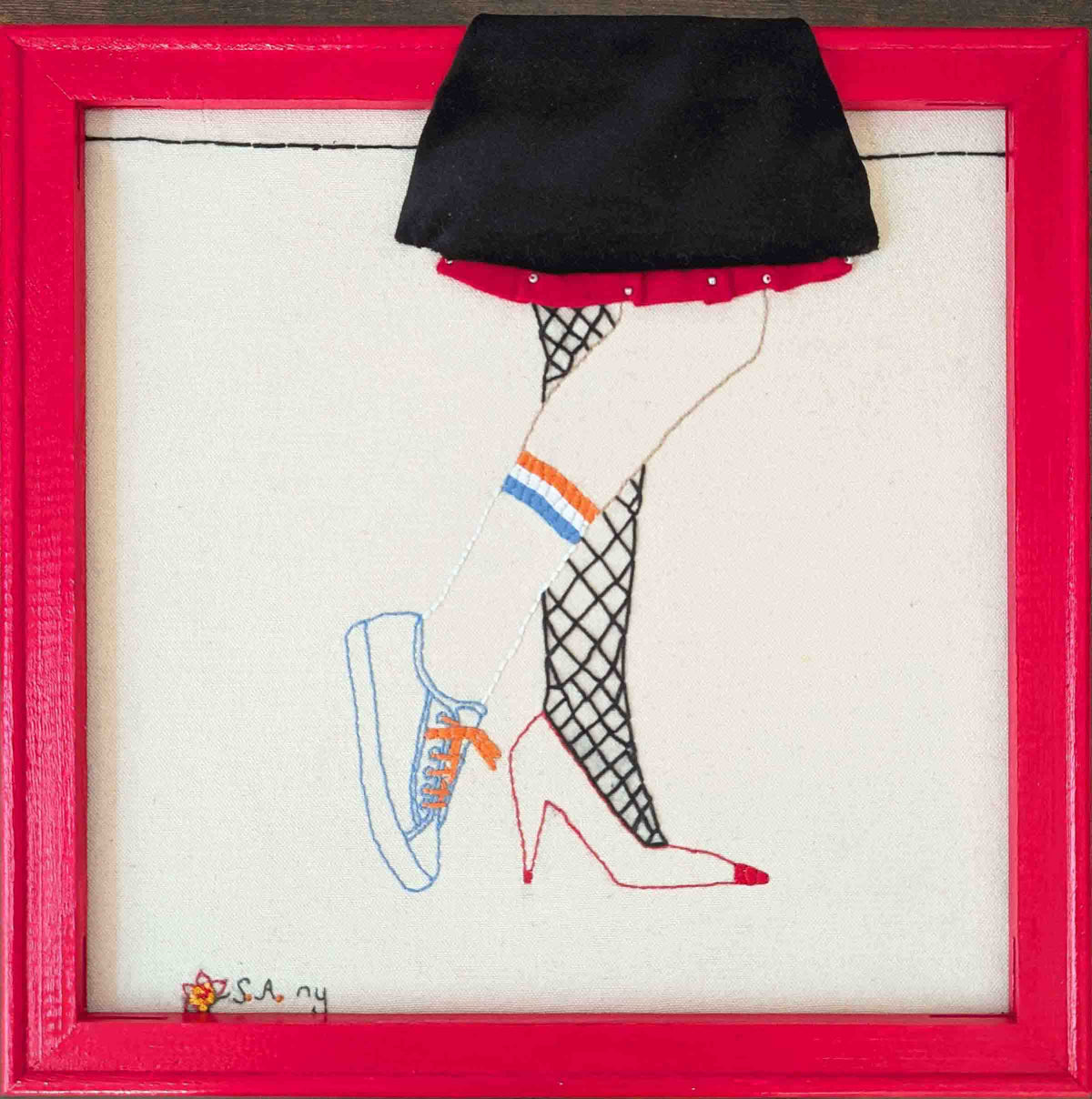 Beauty in Every Step — artwork by Semra Aydemir