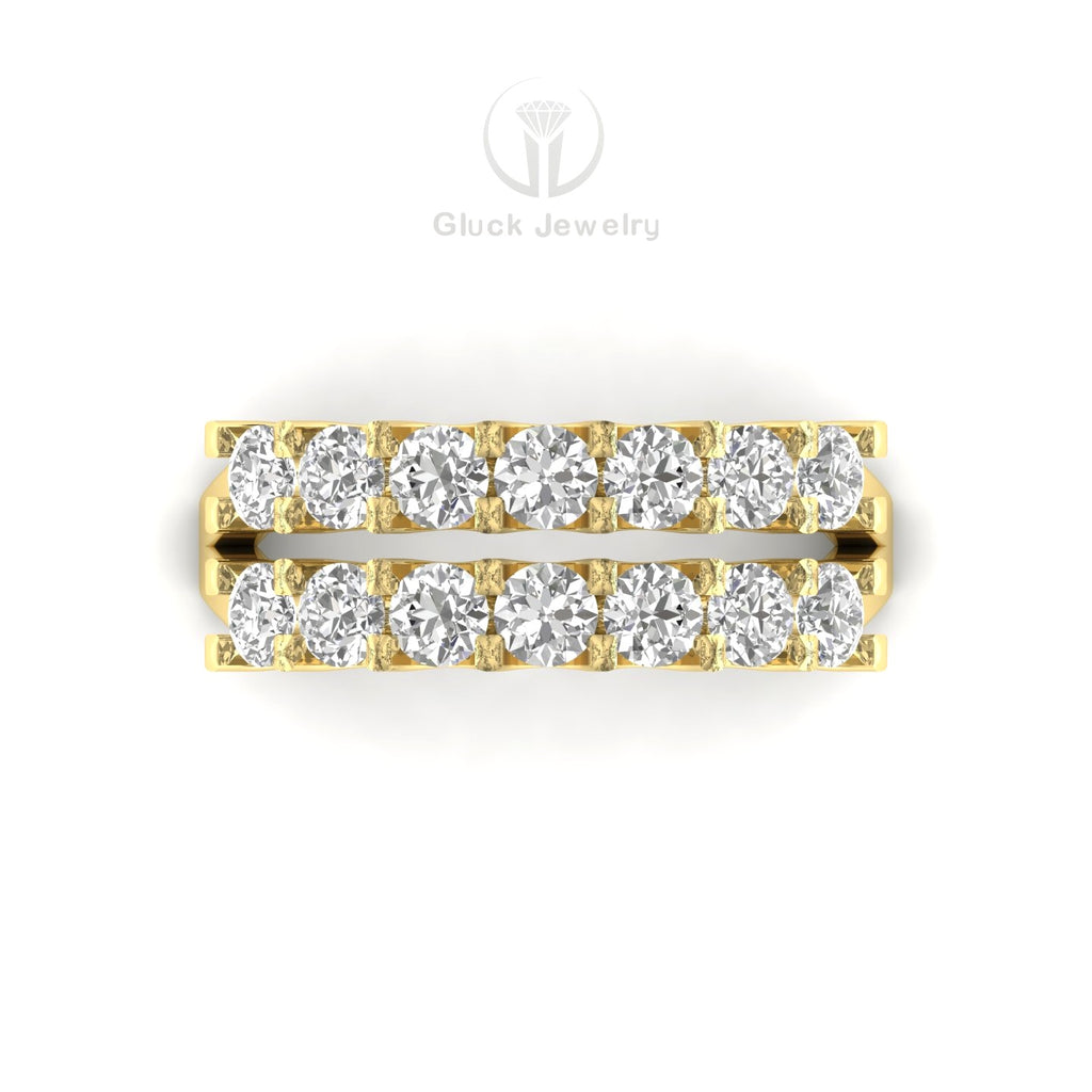 Double Row Wedding Band image 2