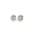 Round Diamond Stud Earring image 0