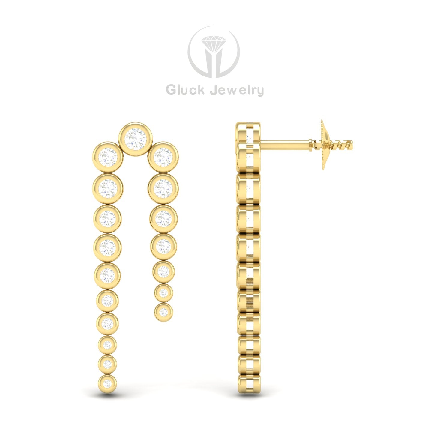 Long Drop Earring image 3