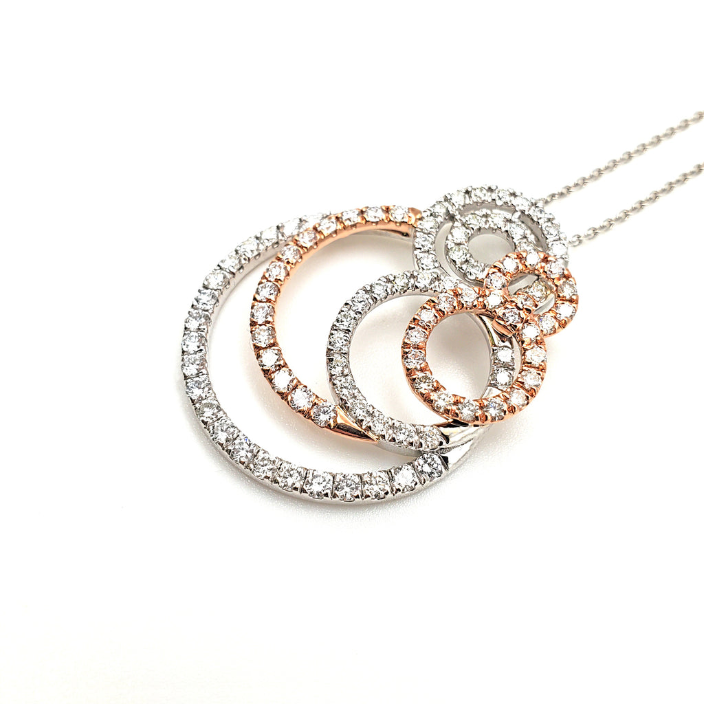 Circular Diamond Pendant image 1