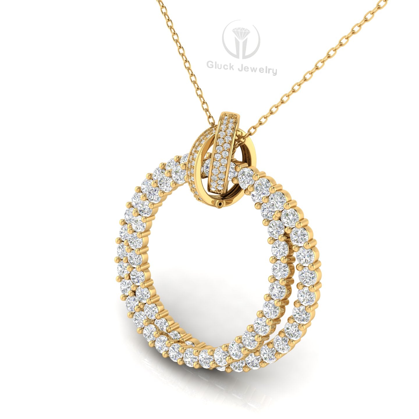 Double Circle Fancy Pendant image 9