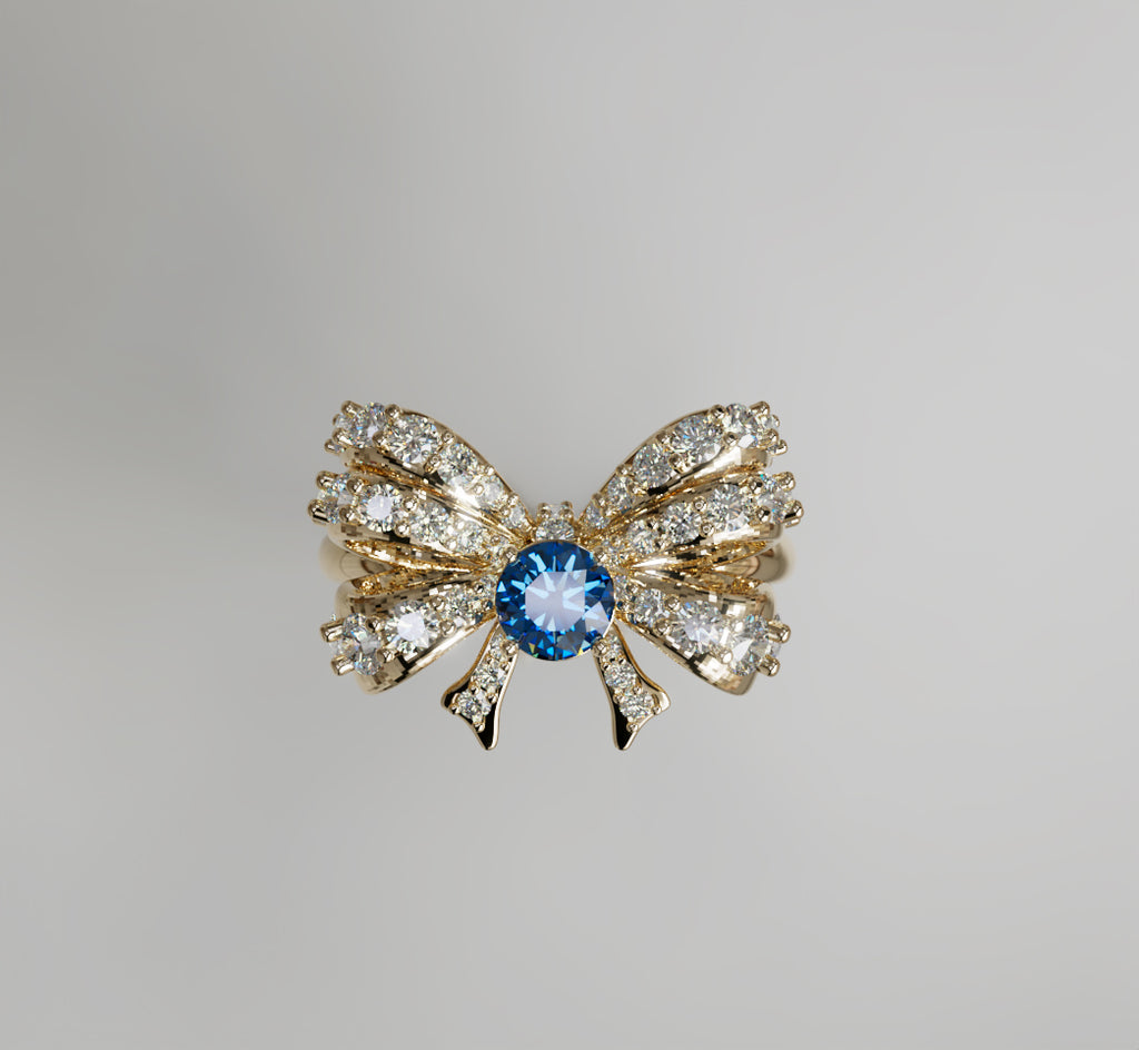 Knot Fancy Diamond Ring image 6