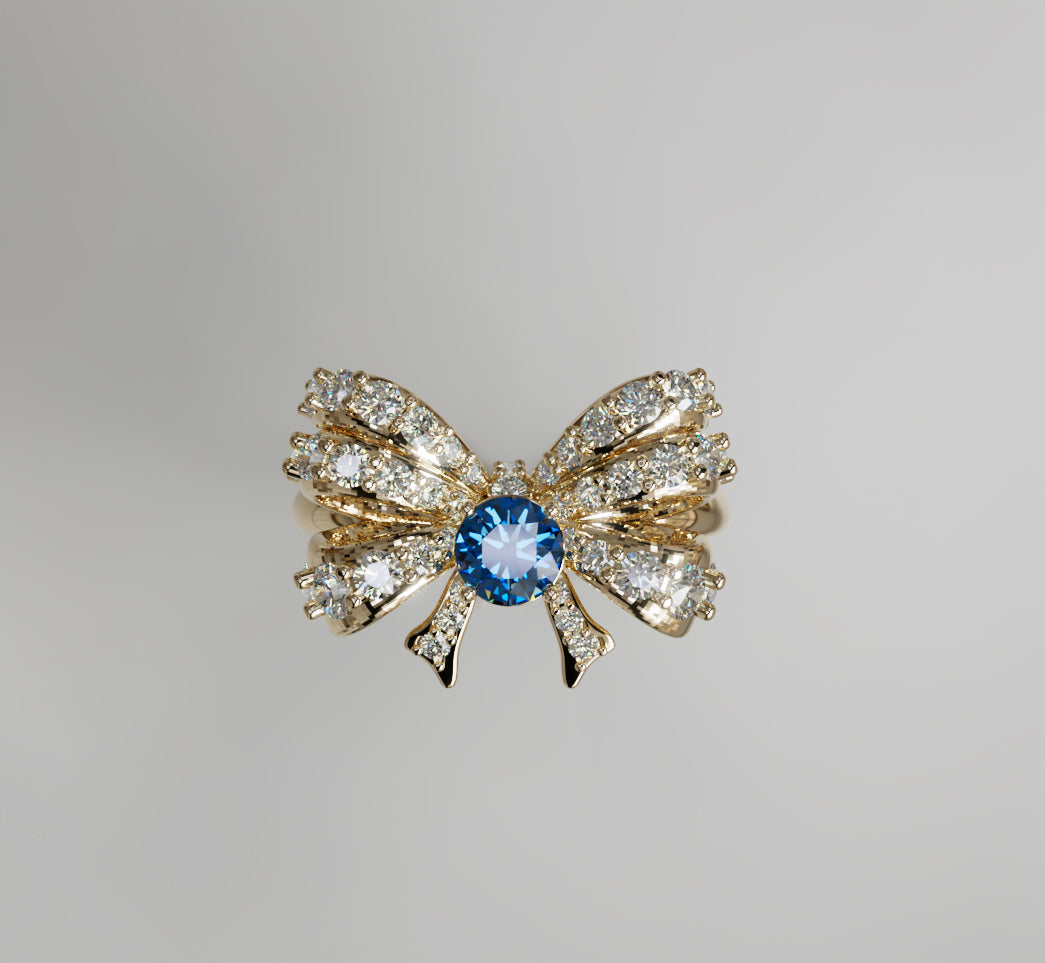 Knot Fancy Diamond Ring image 6