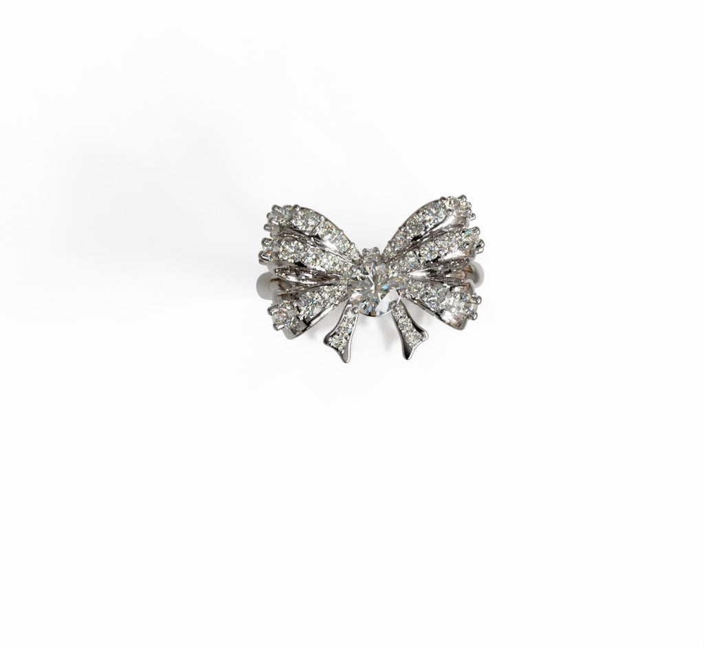 Knot Fancy Diamond Ring image 14
