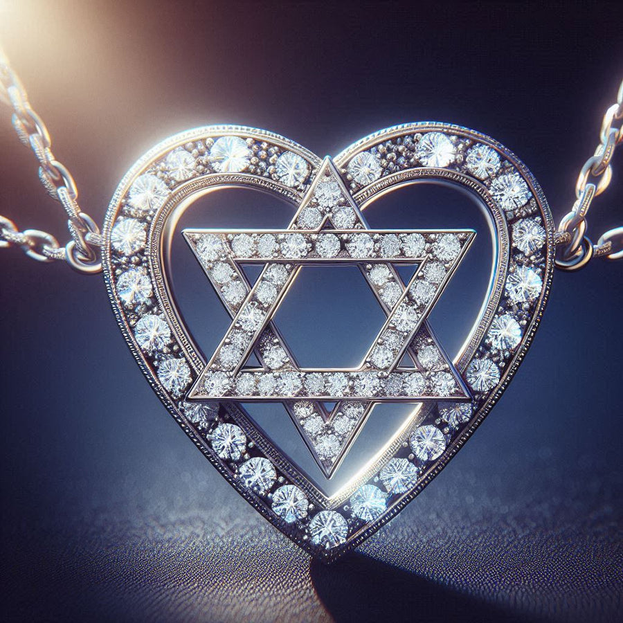 Heart of David pendent