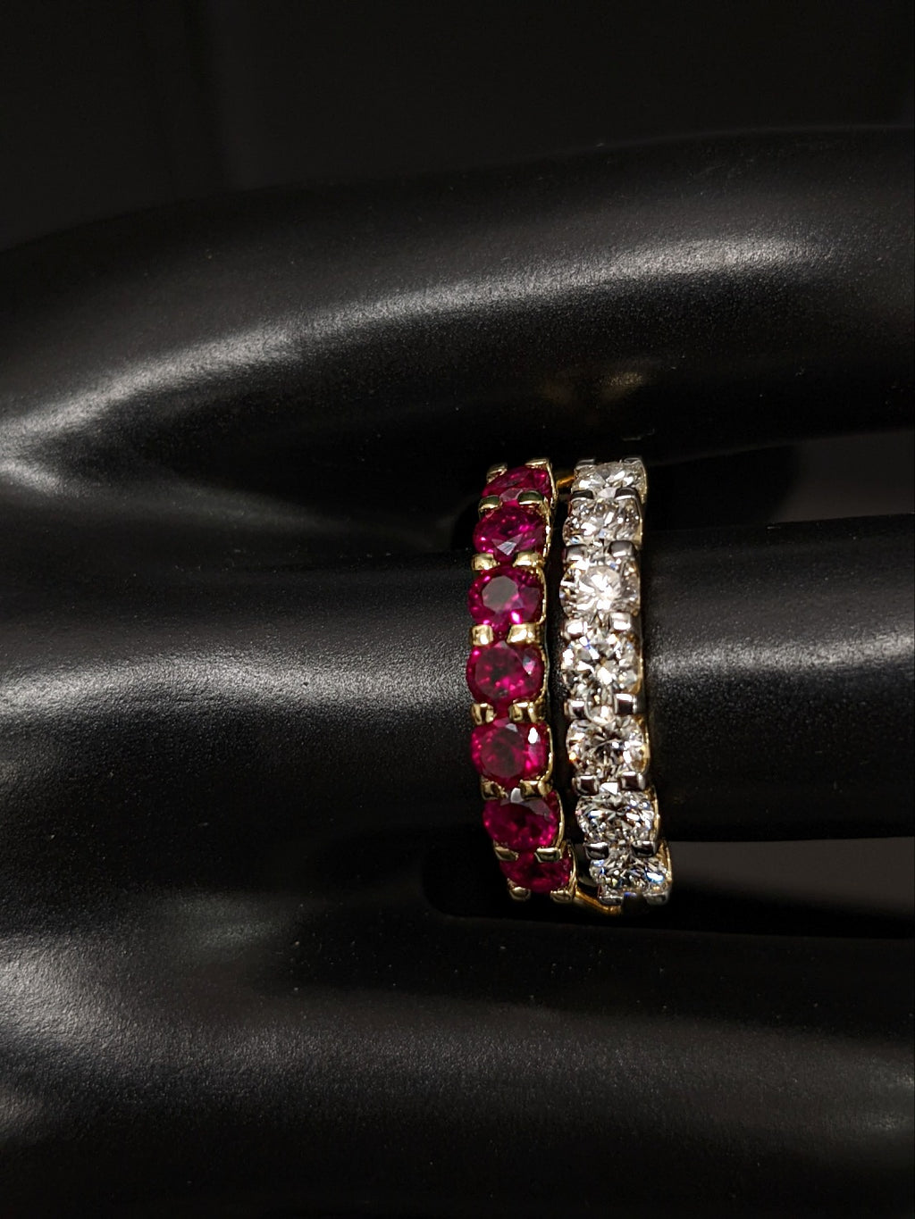 Double Row Wedding Band image 0