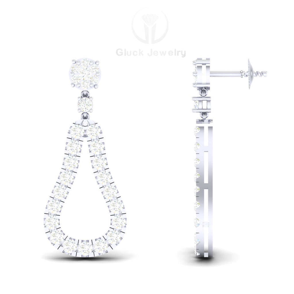 Pear Shape Dangle Earring image 5