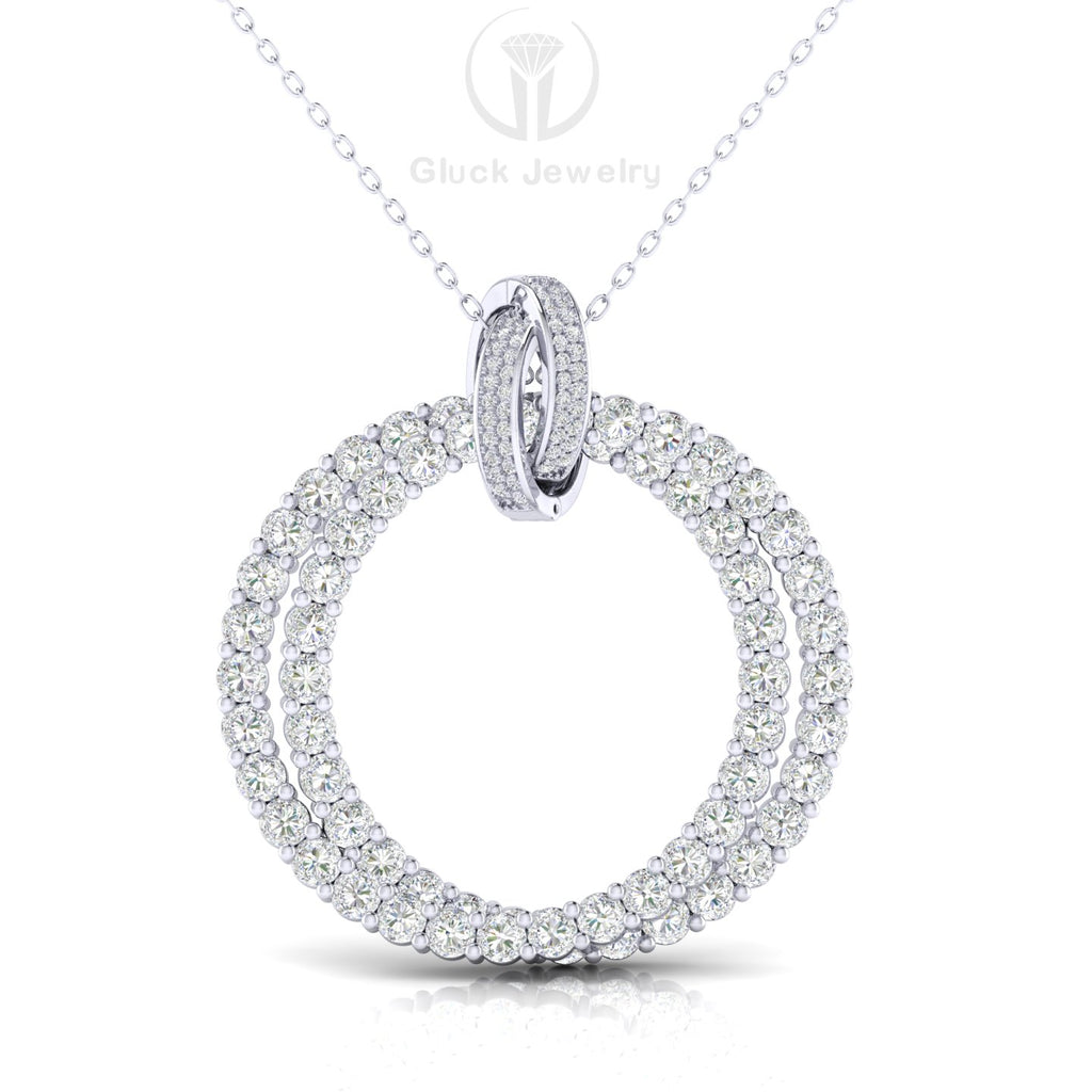 Double Circle Fancy Pendant image 10