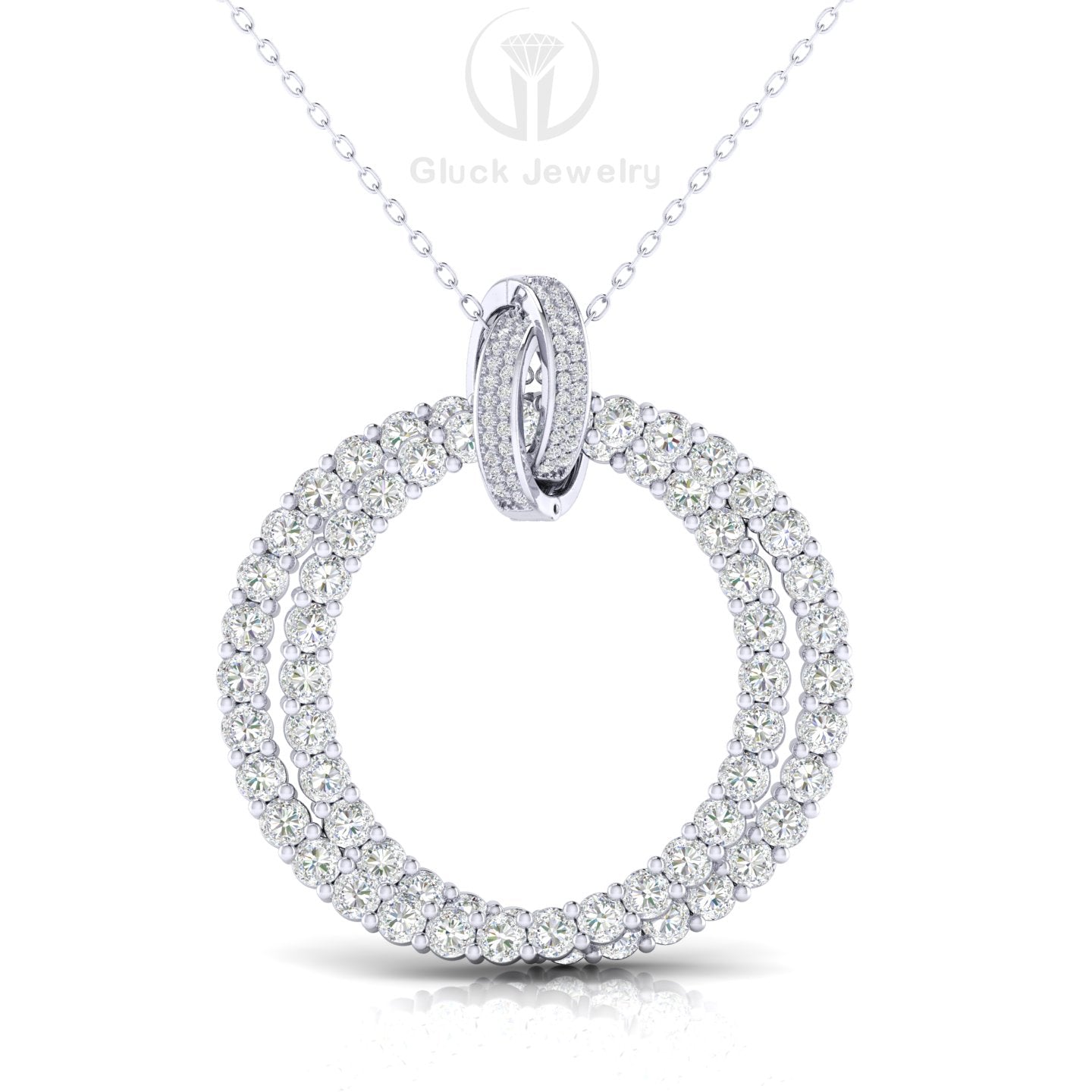 Double Circle Fancy Pendant image 10