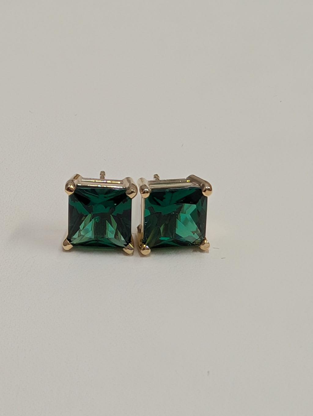Princess Cut Stud Earring image 14
