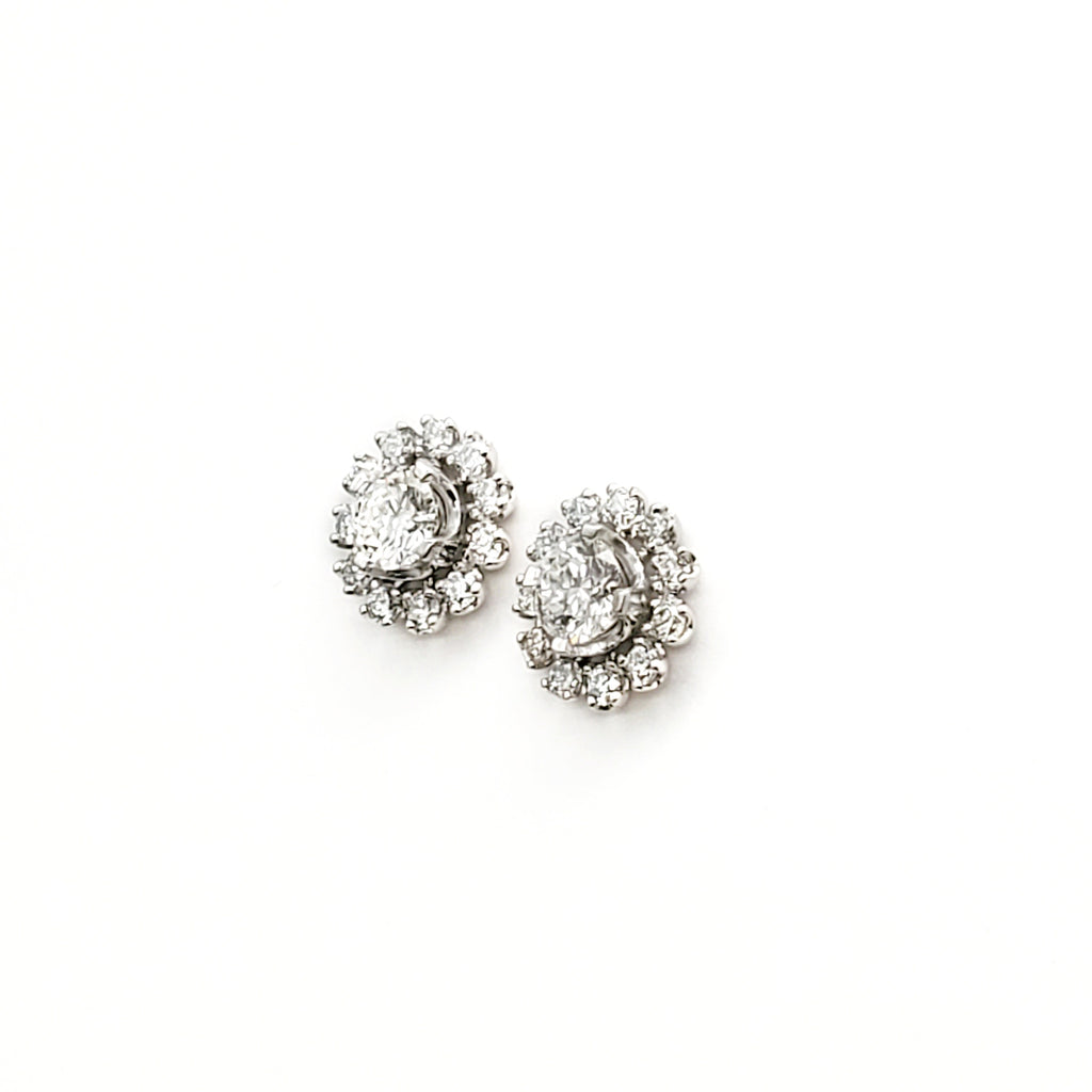 Floral Design Stud Earring image 1