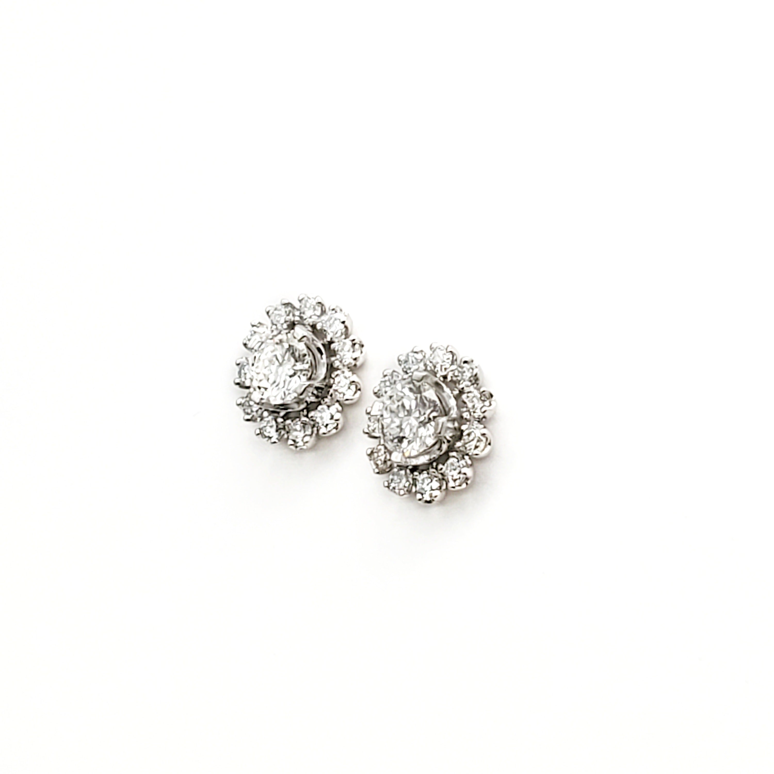 Floral Design Stud Earring image 1