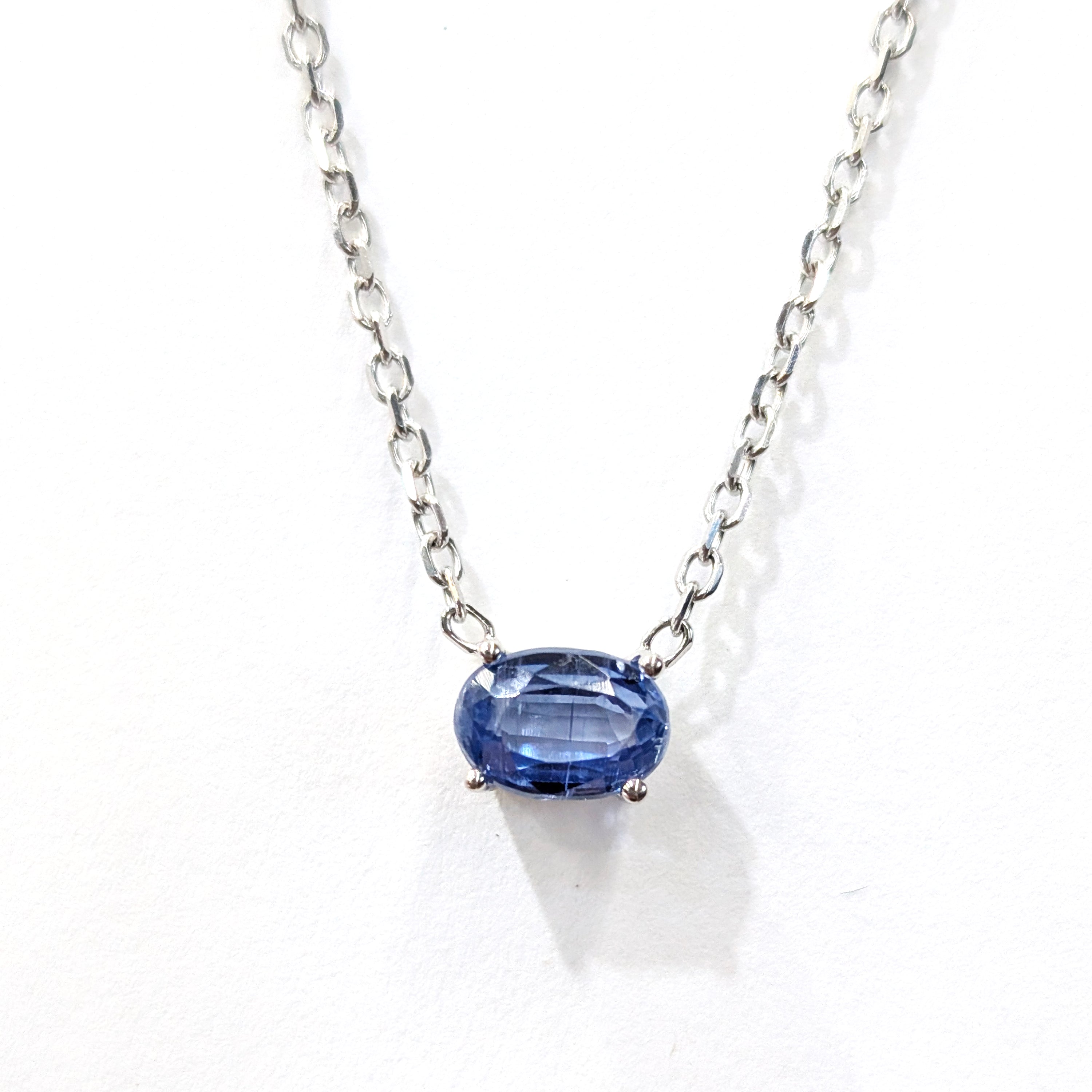 Oval Genuine Gem Stone  Stud Pendant image 0