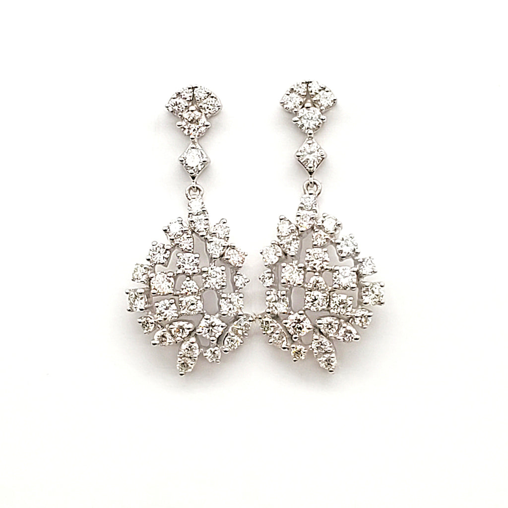 Diamond Dangle Earring image 0