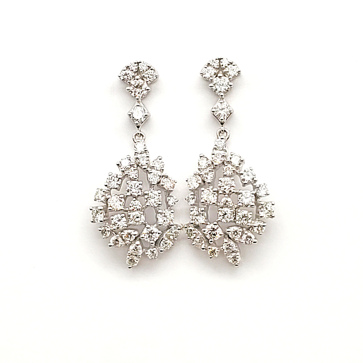 Diamond Dangle Earring image 0