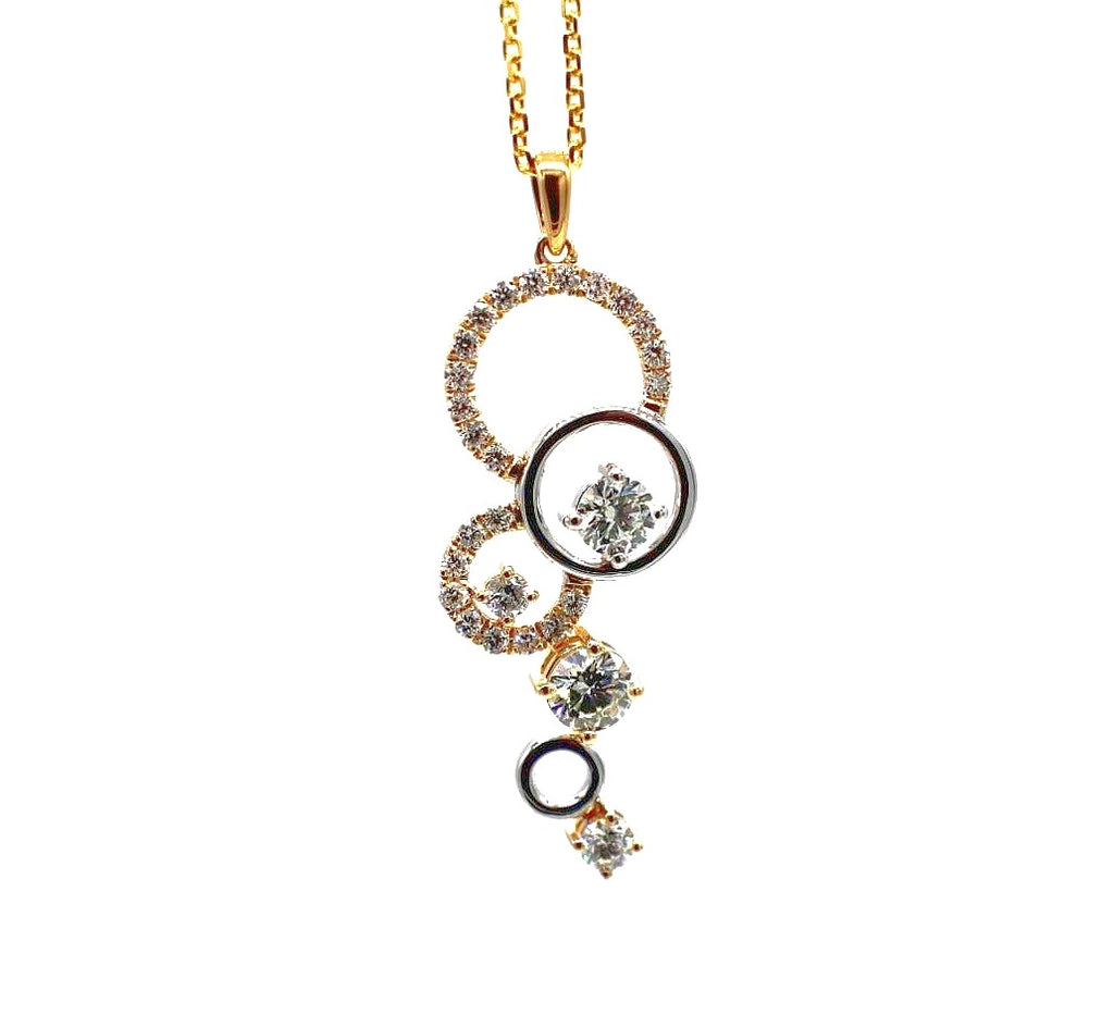 Circle Drop Dangling Pendant image 3