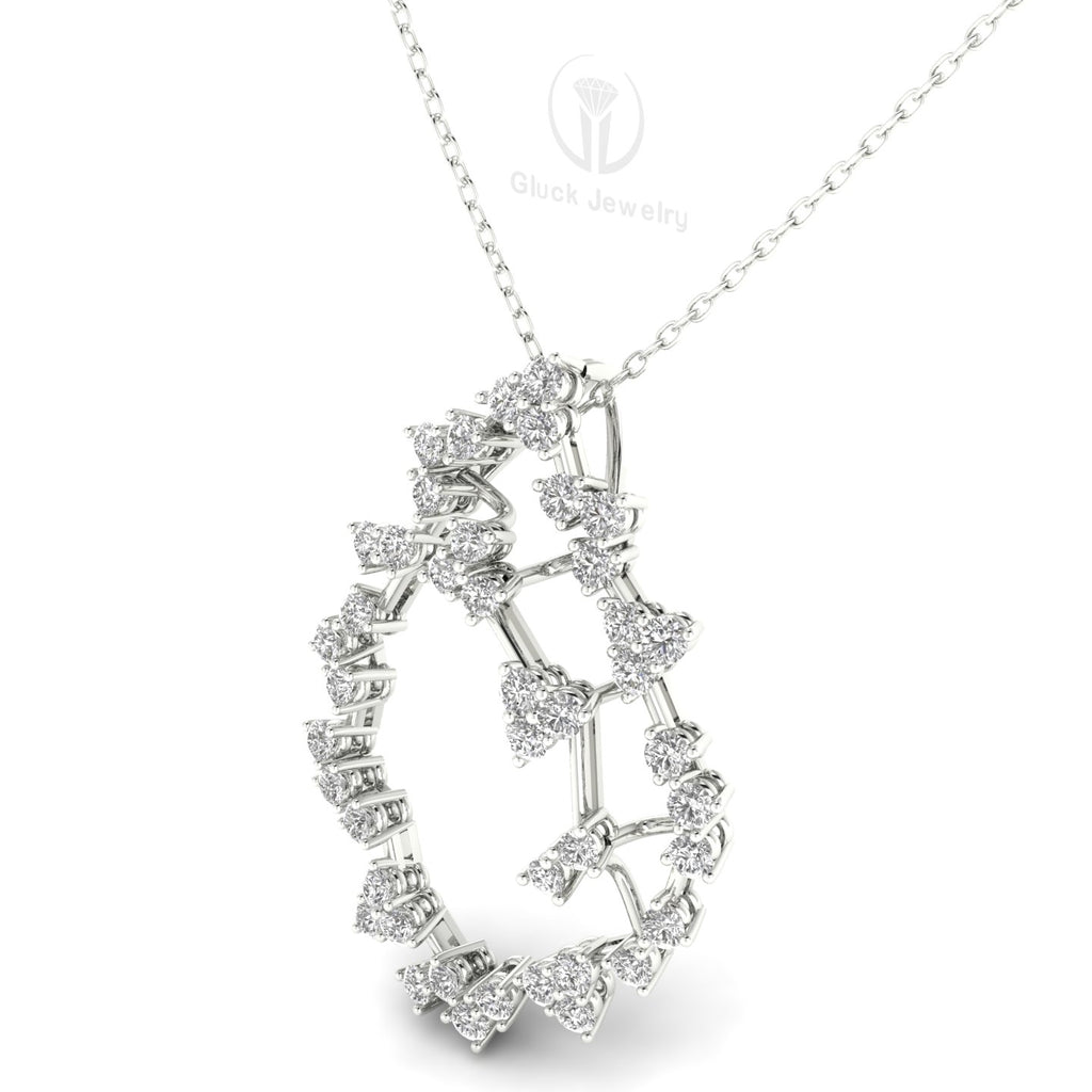 Abstract Fancy Pair Pendant image 7