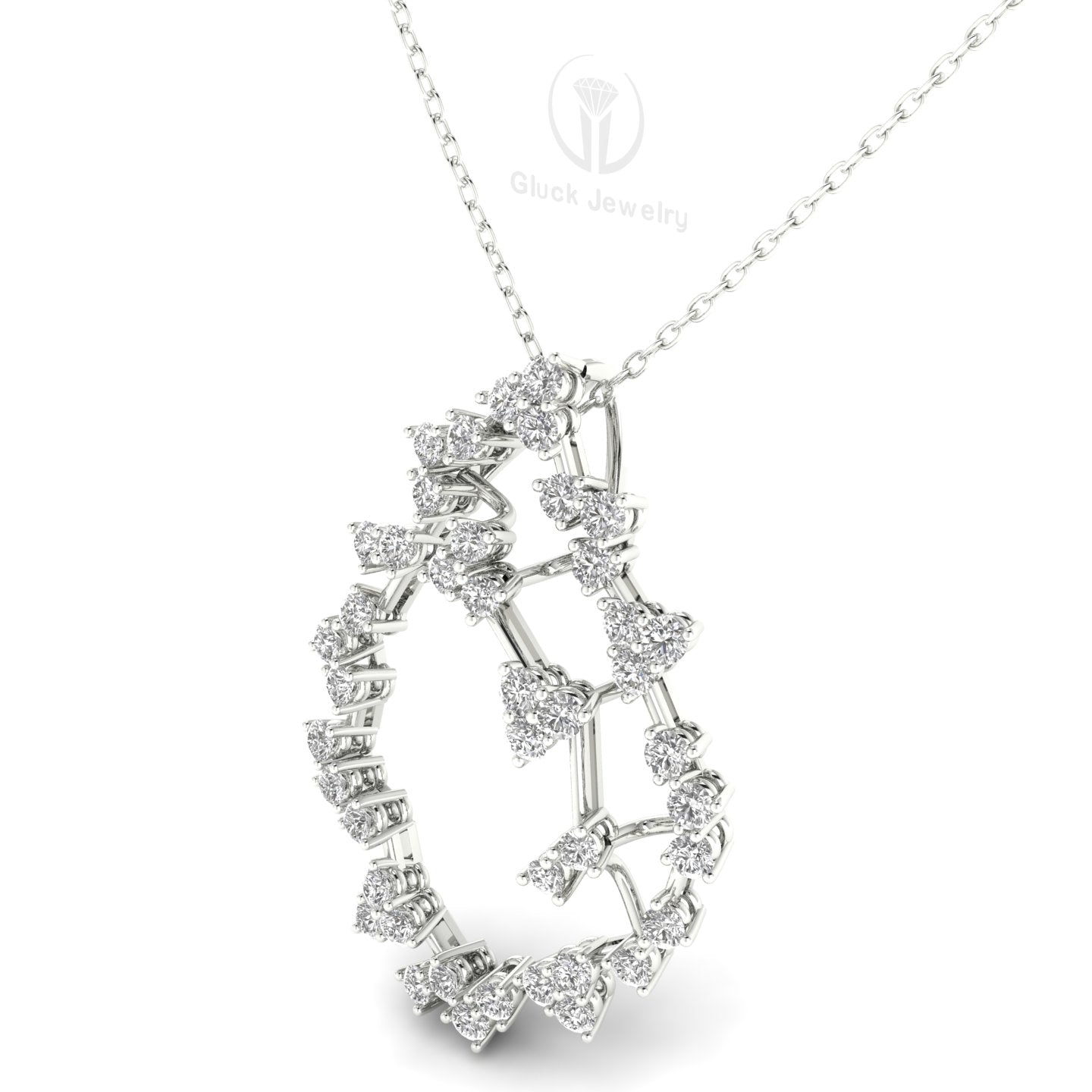 Abstract Fancy Pair Pendant image 7