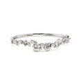 Emerald & Marquise Cluster Bangle image 0