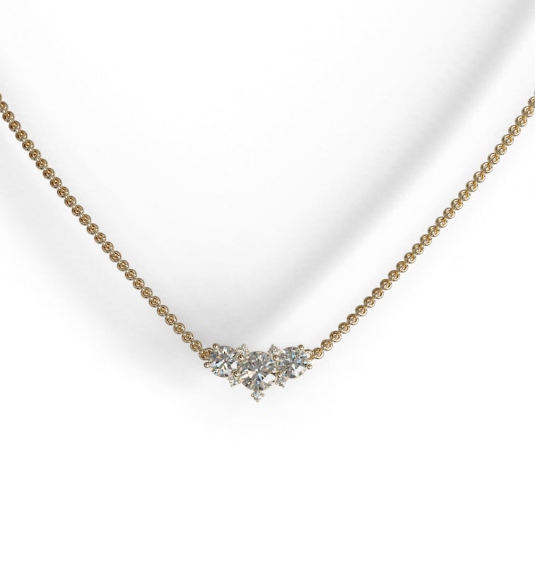 Three Stone Pendant image 2