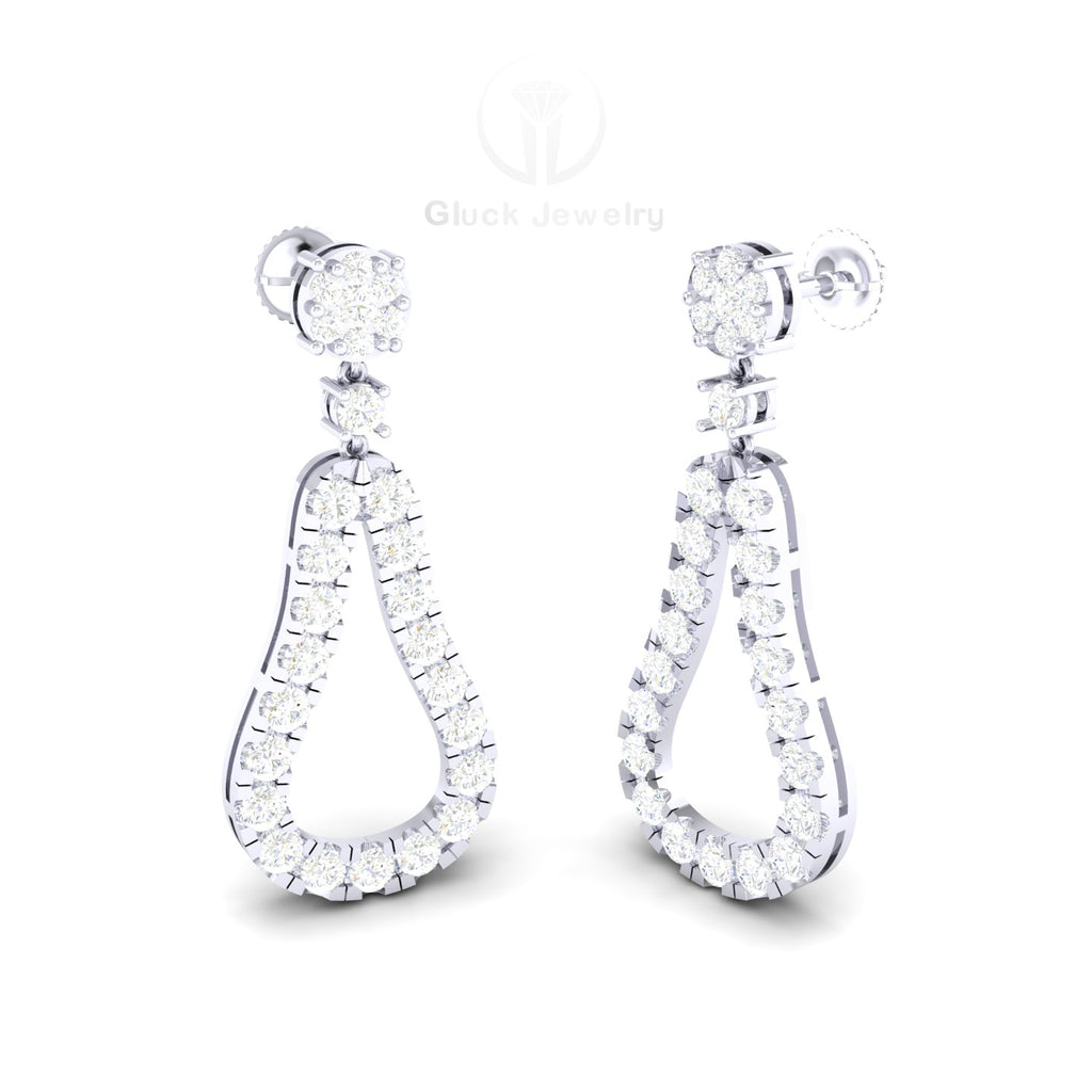 Pear Shape Dangle Earring image 3