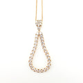 Pear Shape Diamond Pendant image 0