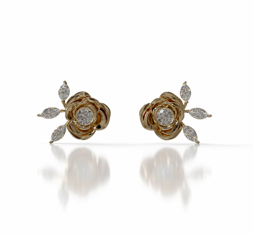 Rose earrings  image 9