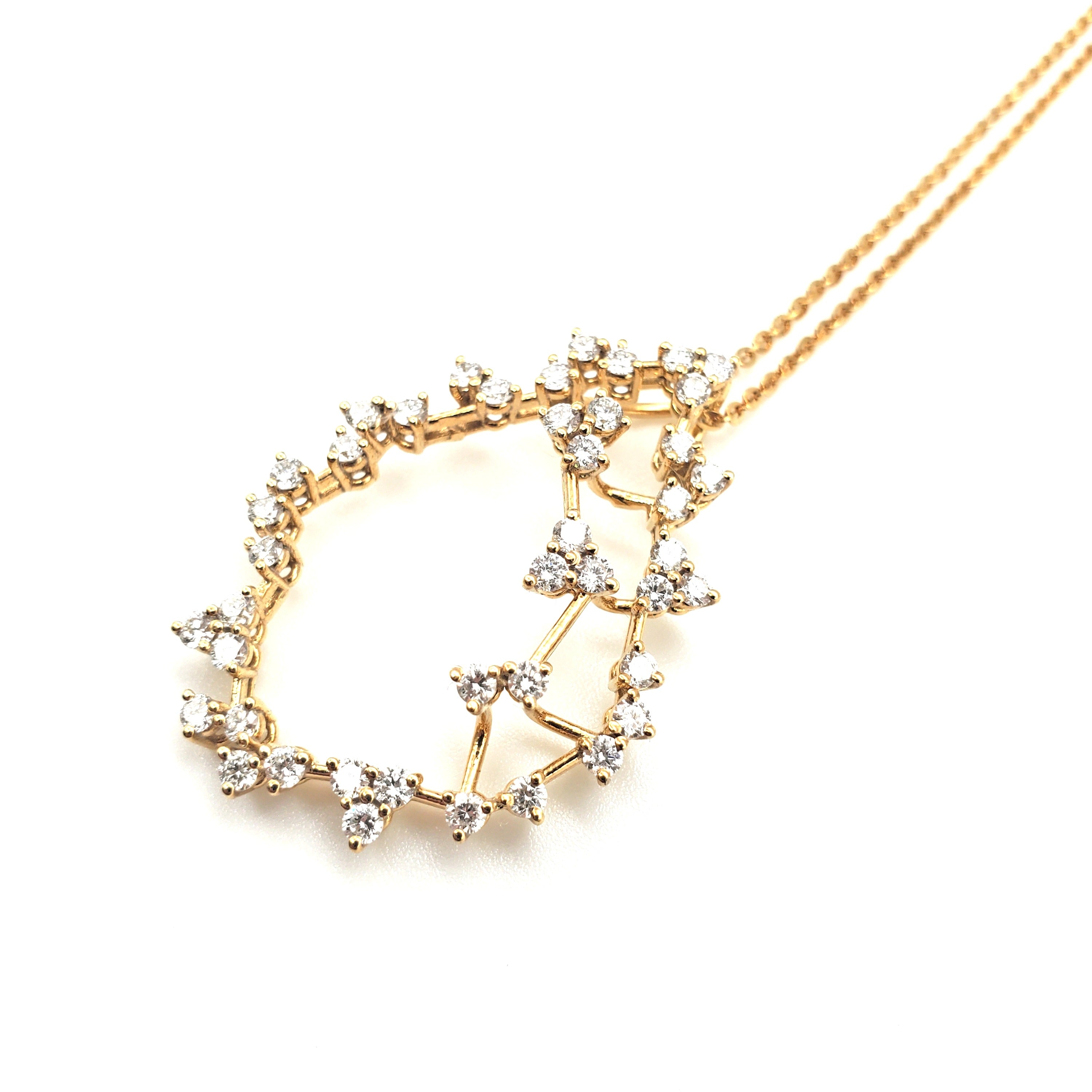 Abstract Fancy Pair Pendant image 2