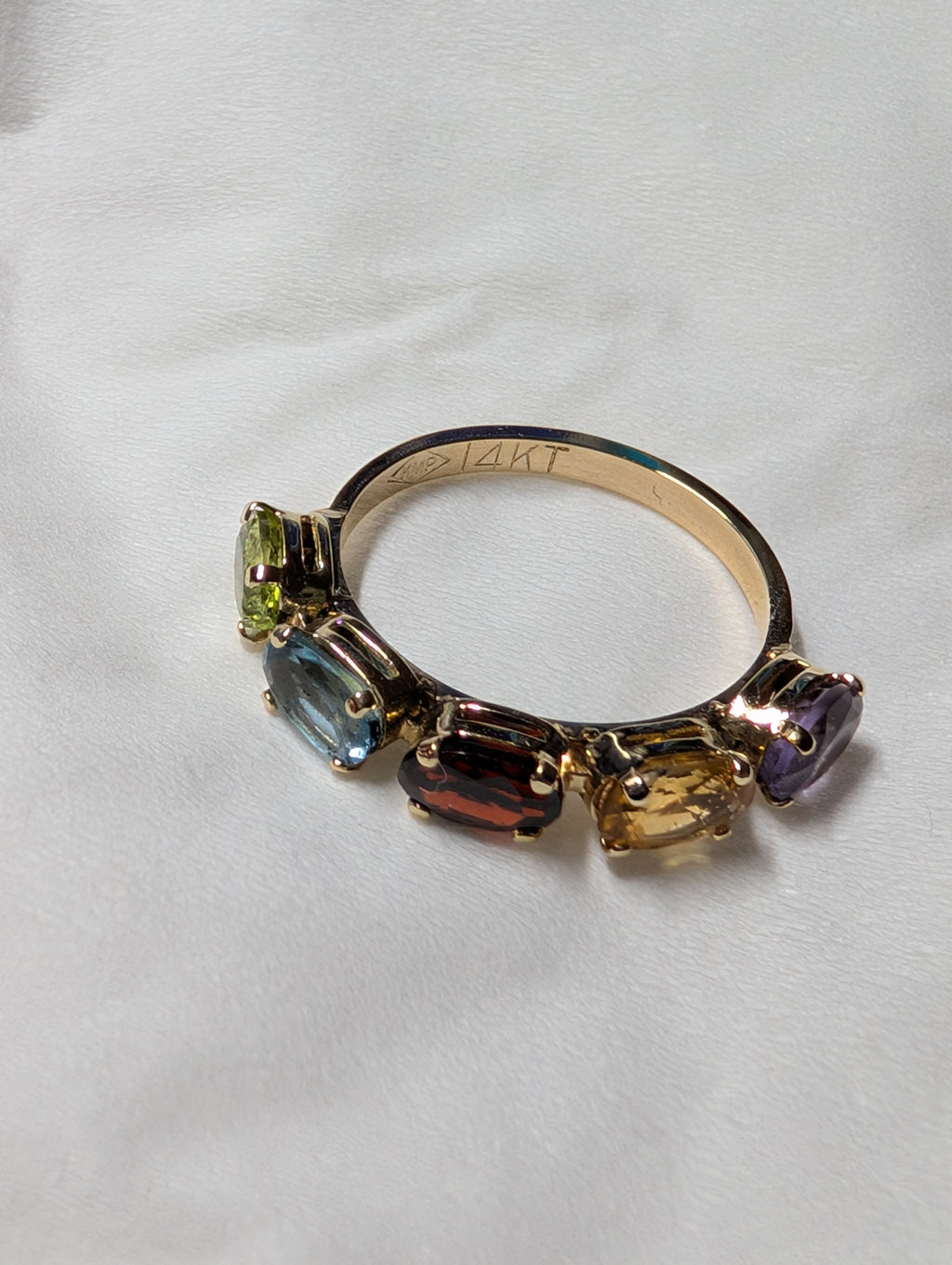 5-Half Carat Oval Color Stone Ring image 8