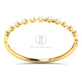 Eleven Round Basket Setting Bangle image 0