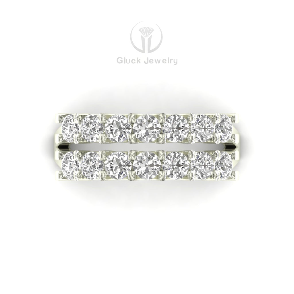 Double Row Wedding Band image 4