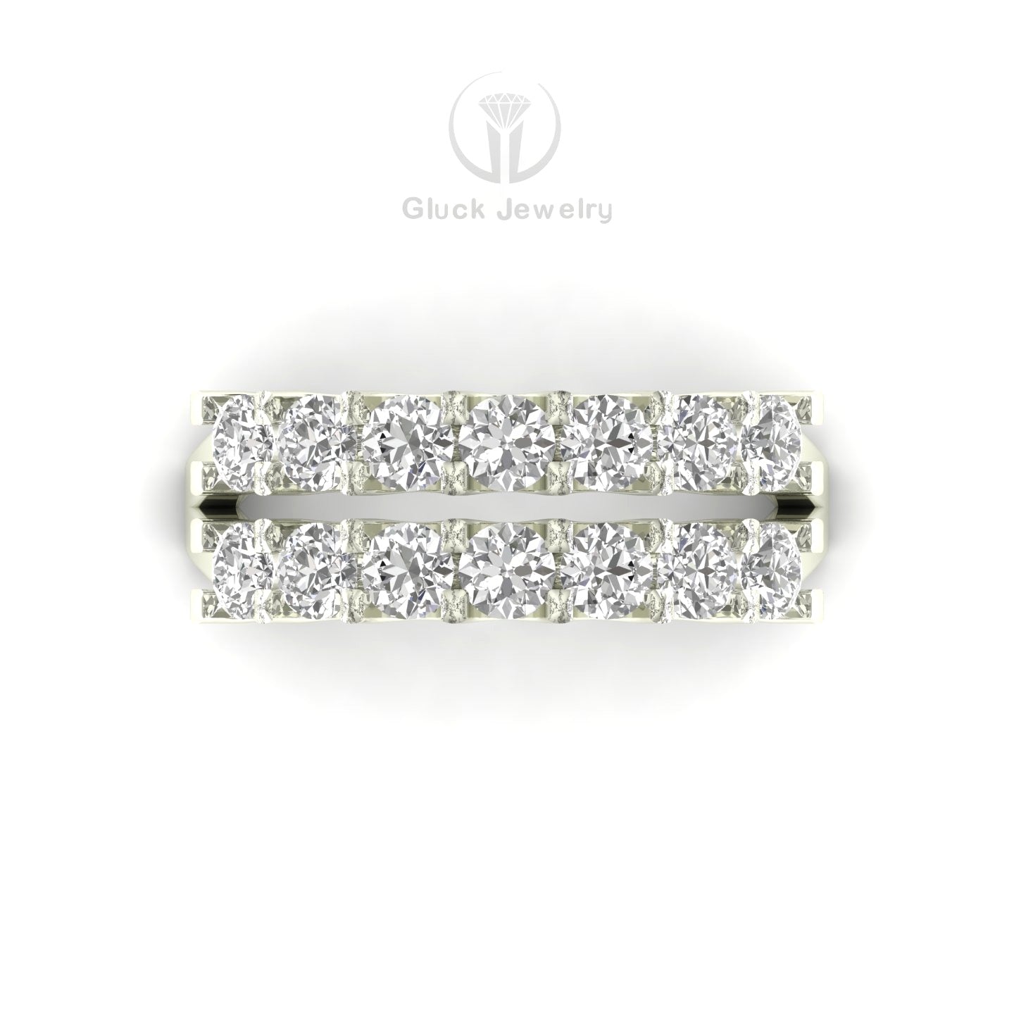 Double Row Wedding Band image 4