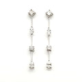 Drop Earring with Fancy & Round Diamonds image 0