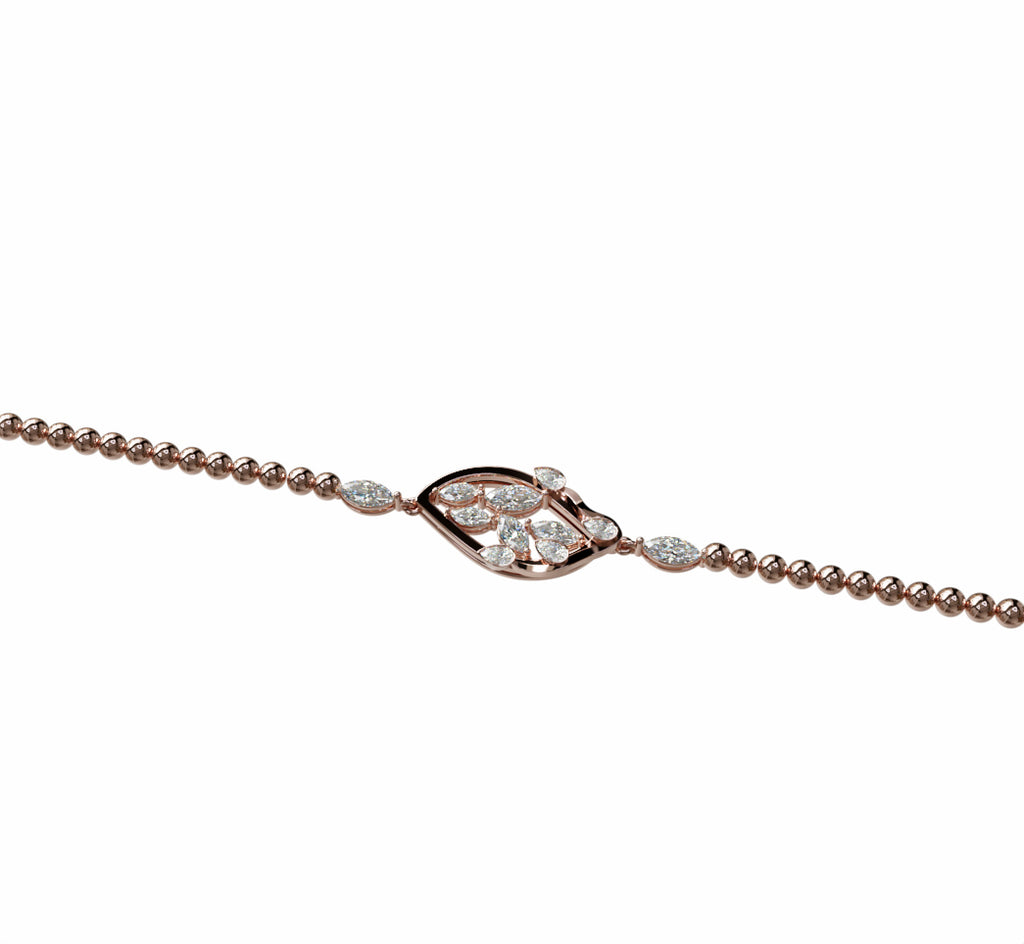 Fancy Diamond Chain Bracelet image 10