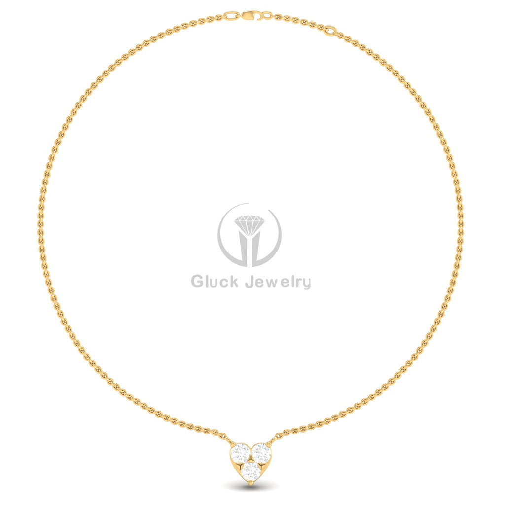 Heart Pendant with Chain image 1