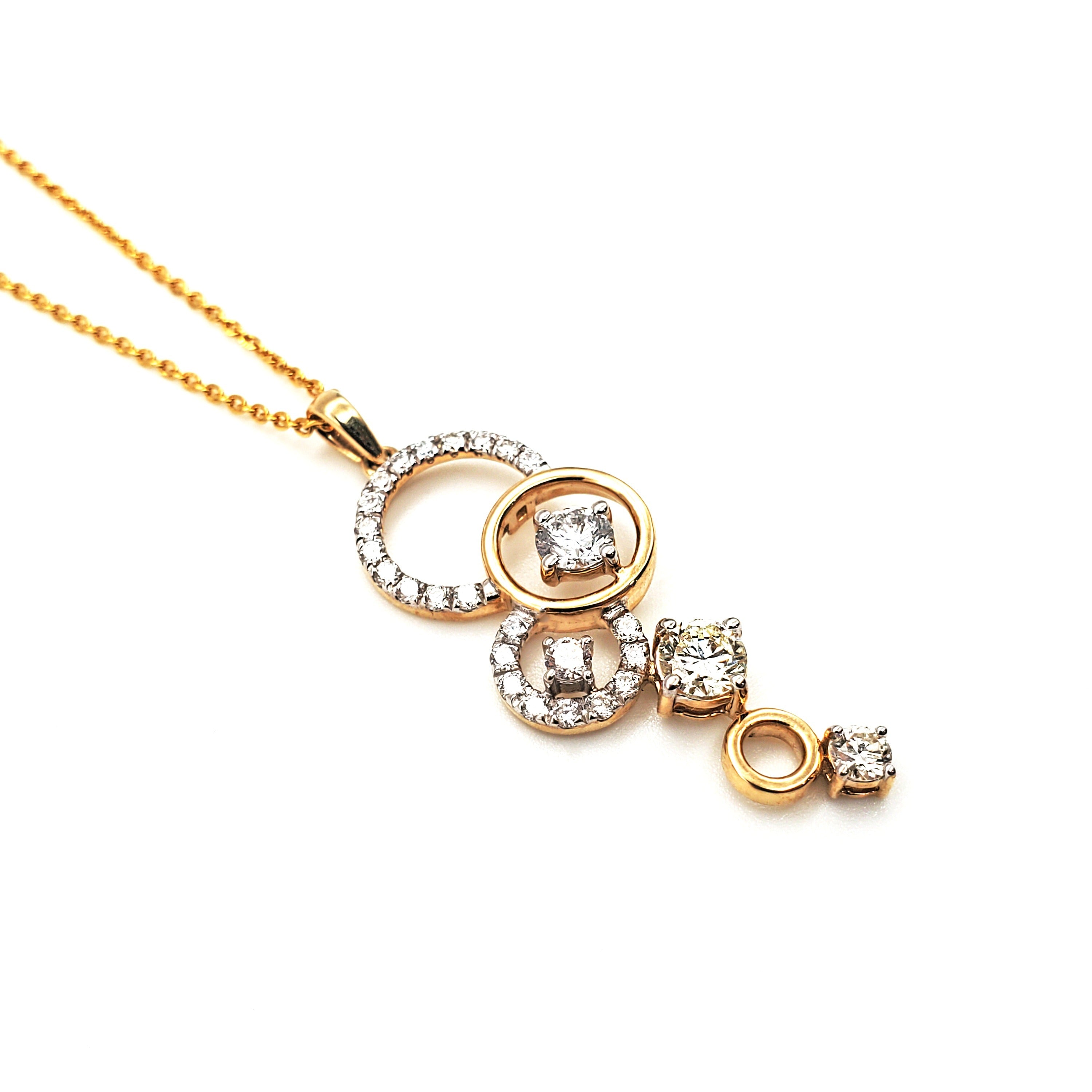 Circle Drop Dangling Pendant image 1