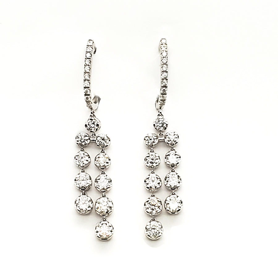 U Prong Dangle Earring