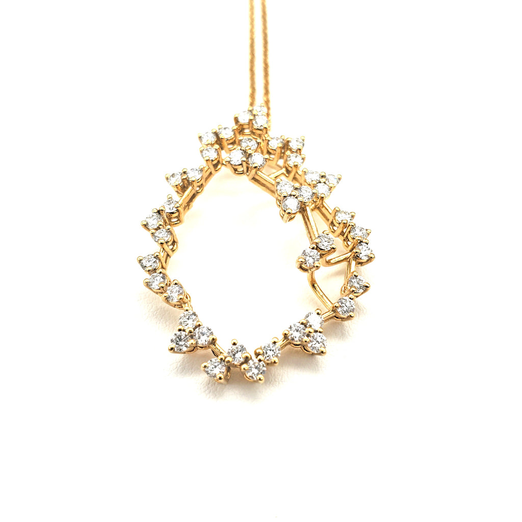 Abstract Fancy Pair Pendant image 0