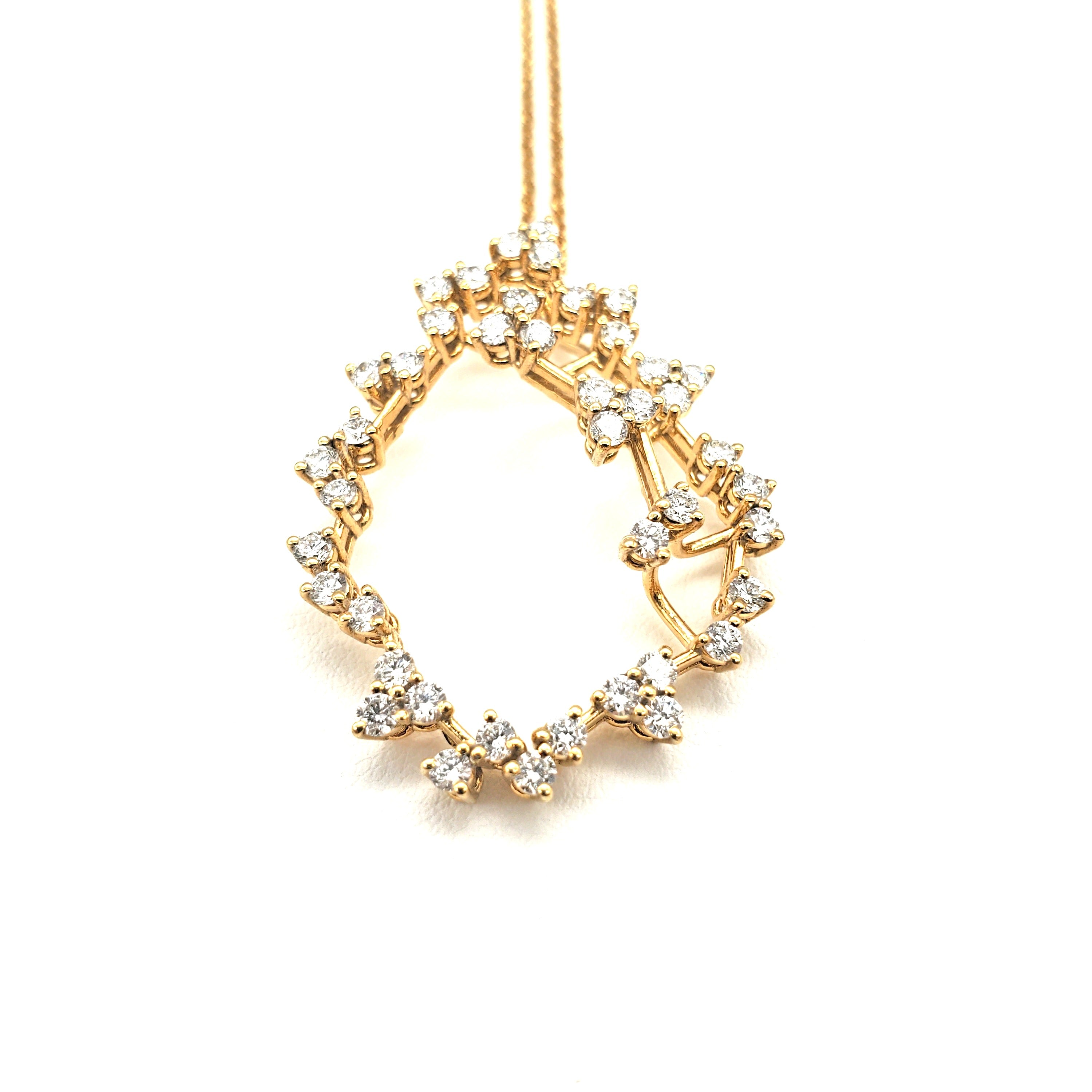 Abstract Fancy Pair Pendant image 0