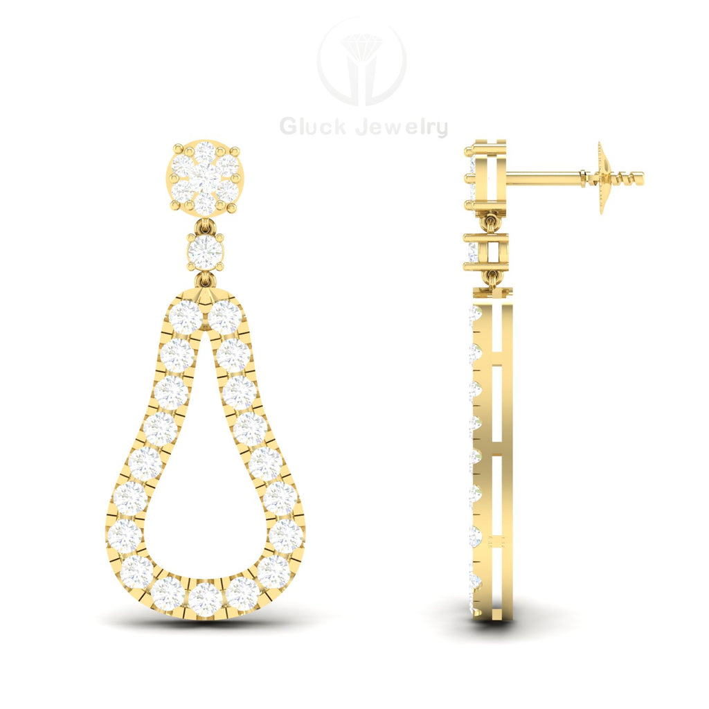 Pear Shape Dangle Earring image 6