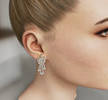 Stellar Radiance Diamond Dangle Earrings image 0