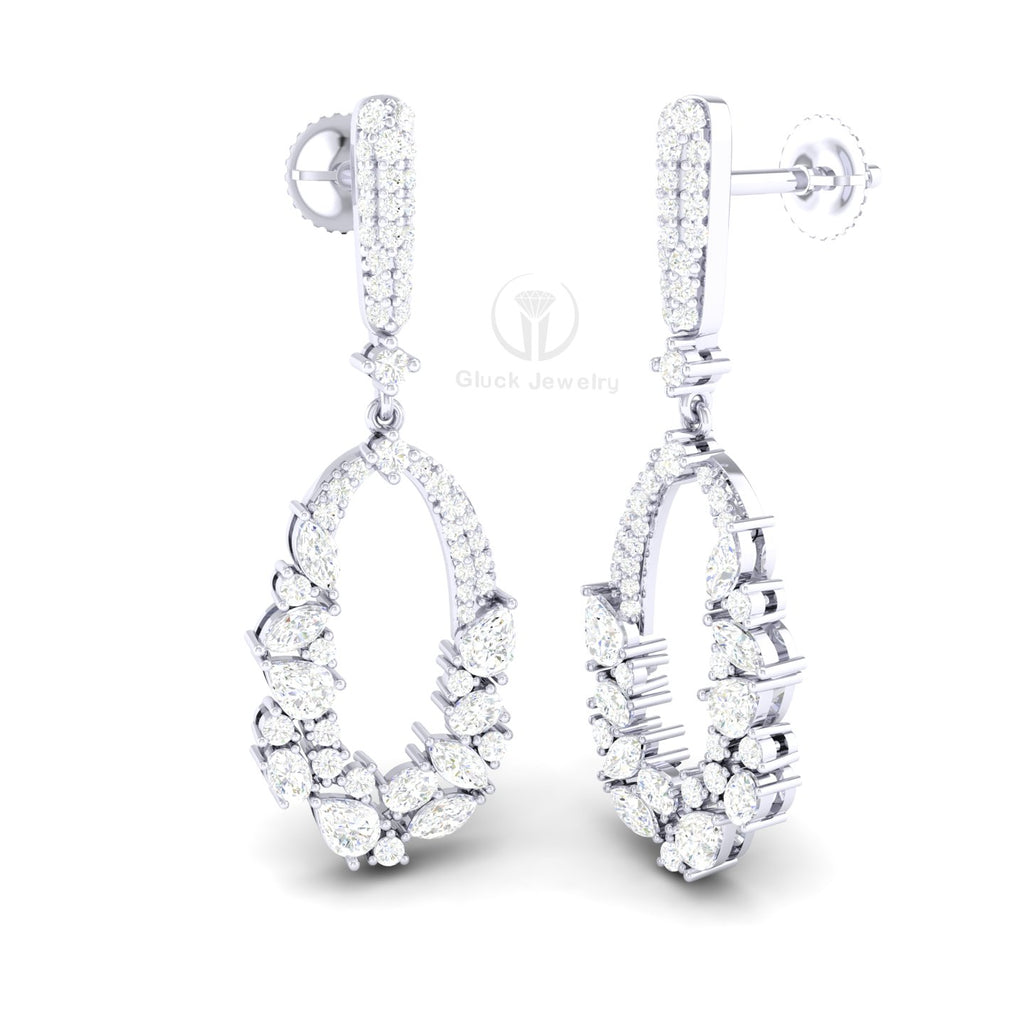 Fancy Shape Drop Dangle Earring image 5