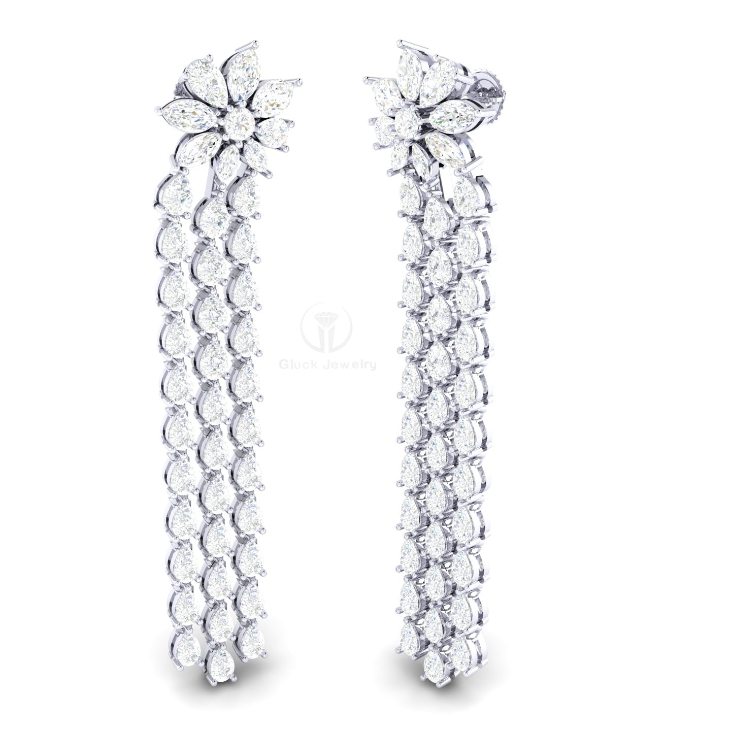 Fancy Shape Dangle Drop Earring image 8