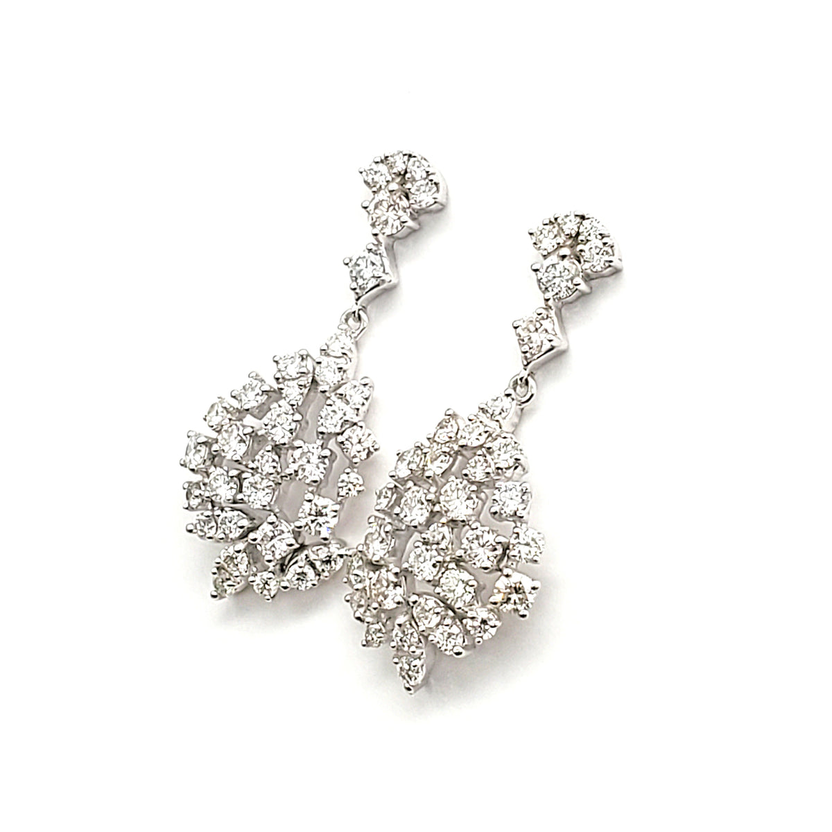 Diamond Dangle Earring image 1