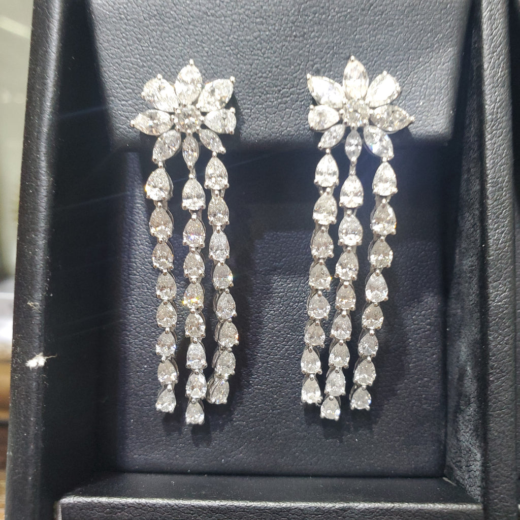 Fancy Shape Dangle Drop Earring image 1
