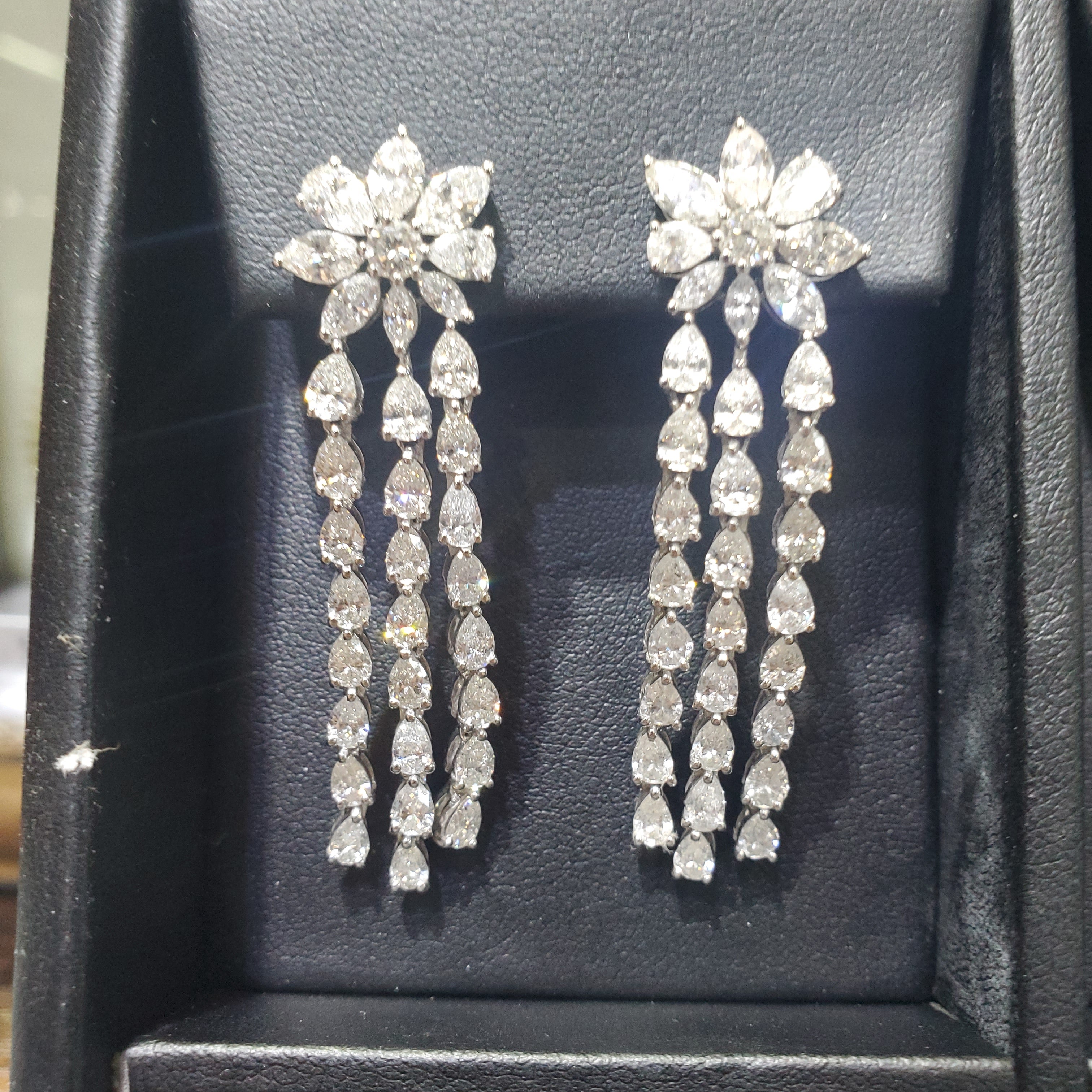 Fancy Shape Dangle Drop Earring image 1