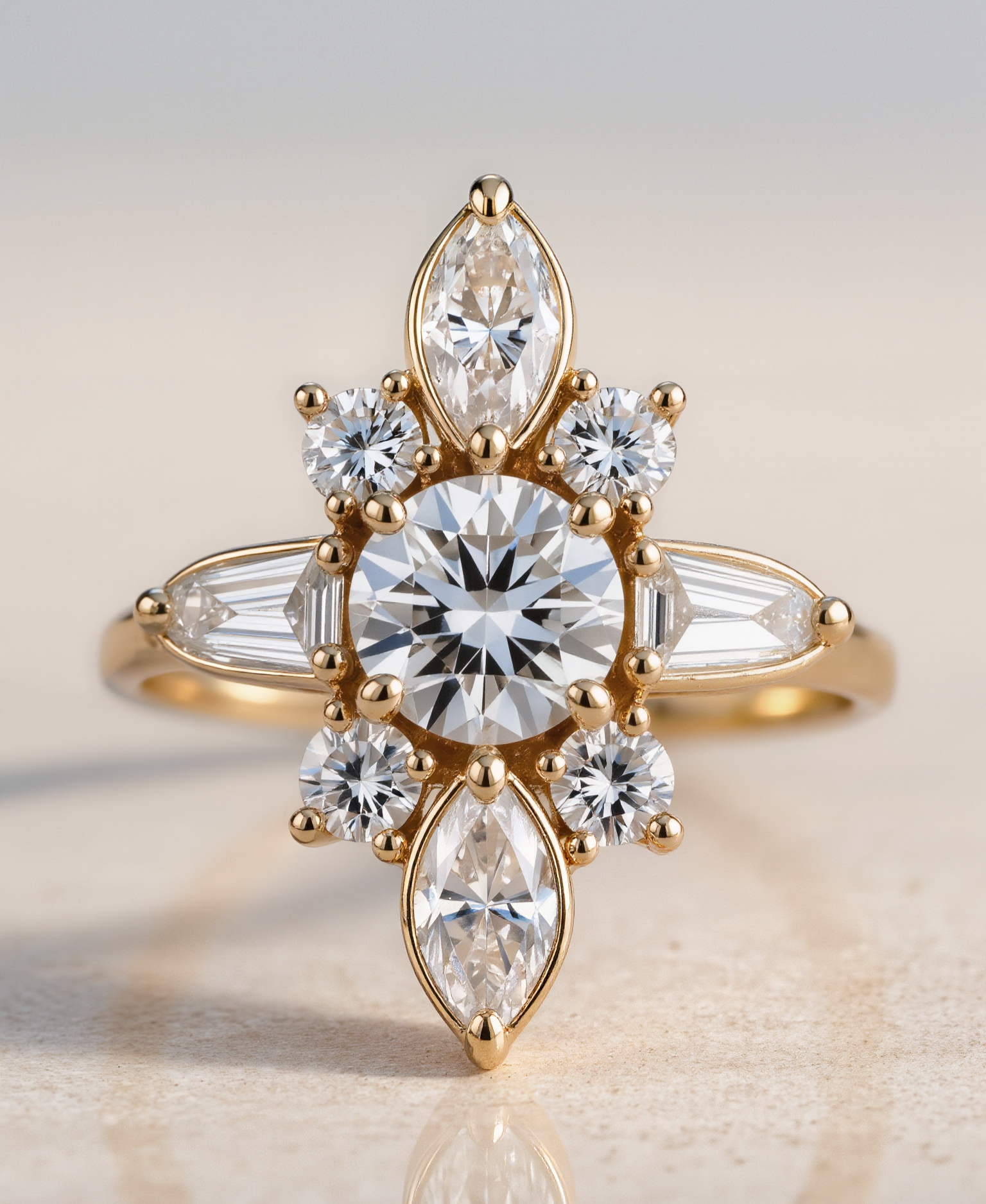 Nova Crown Diamond Ring image 1
