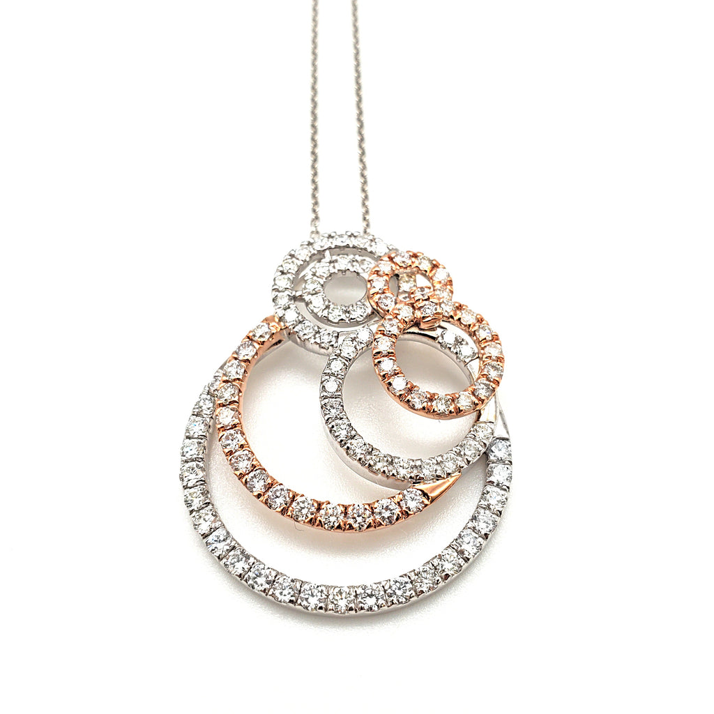 Circular Diamond Pendant image 0